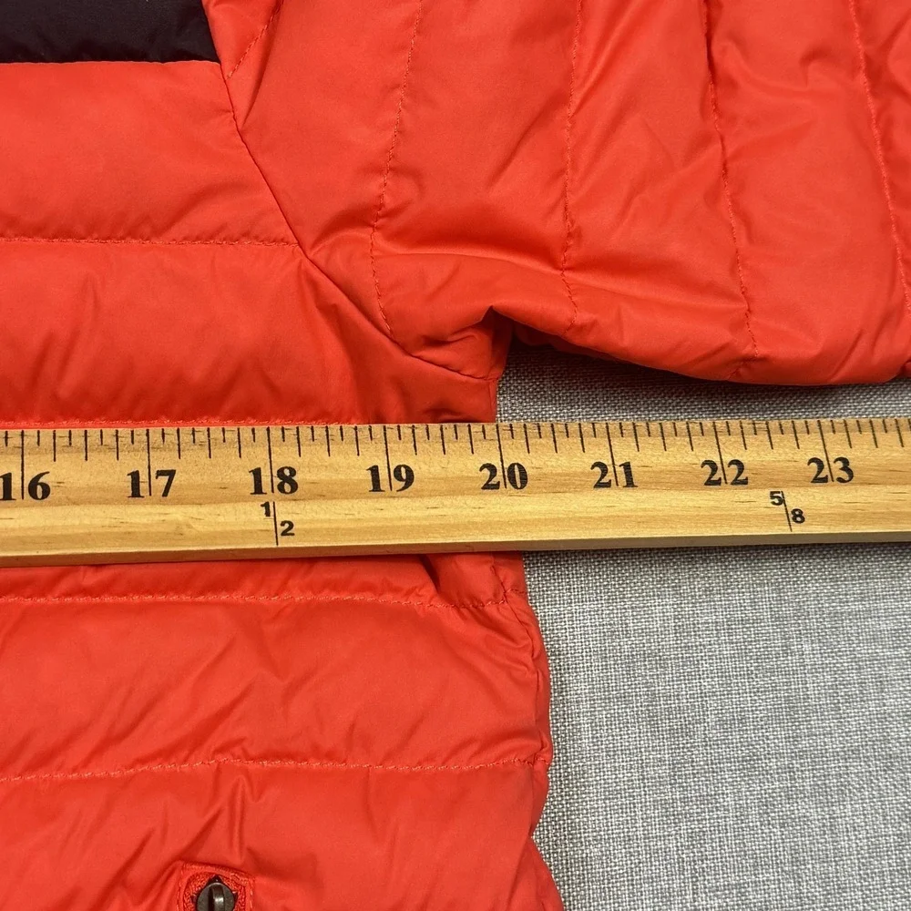 The North Face 700 Fill Down Puffer Jacket Mens Medium Red‎ Black Insulated